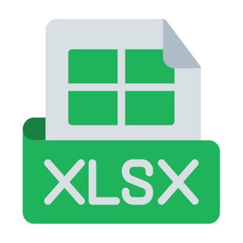 Xlsx Generic Flat Icon