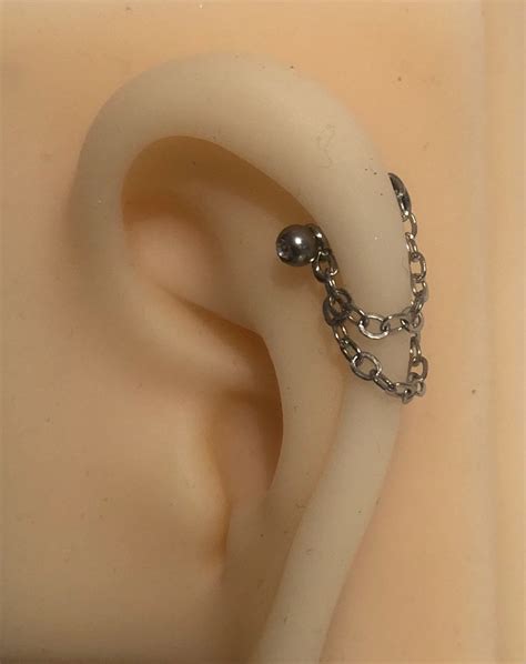 Convertible Ear Jacket Helix Cartilage Piercings Earring Etsy Artofit
