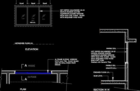 Maybe you would like to learn more about one of these? Sliding Window DWG Plan for AutoCAD • Designs CAD