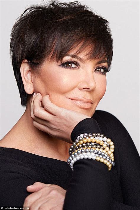 kris jenner dons a pearl necklace as she launches her first jewelry line daily mail online