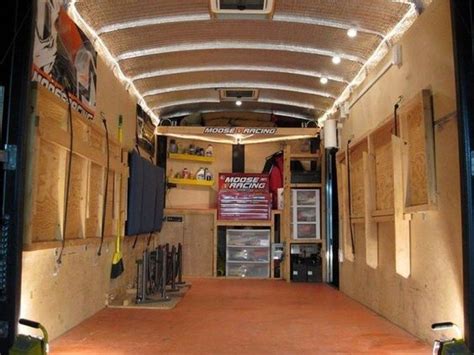 40 Stylish Enclosed Trailer Camper Conversion Ideas Homahomy Cargo
