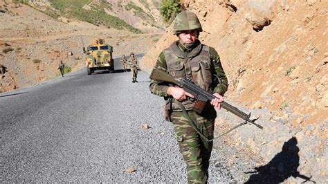 Two Turkish Troops Killed In Attack By Kurdish Militants In Iraq Defense Ministry Al Arabiya
