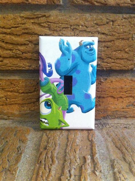 Monsters Inc Light Switch Plate Cover Monsters Inc Nursery Monsters