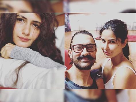 Katrina Kaifs Latest Selfie With Thugs Aamir Khan Fatima Sana