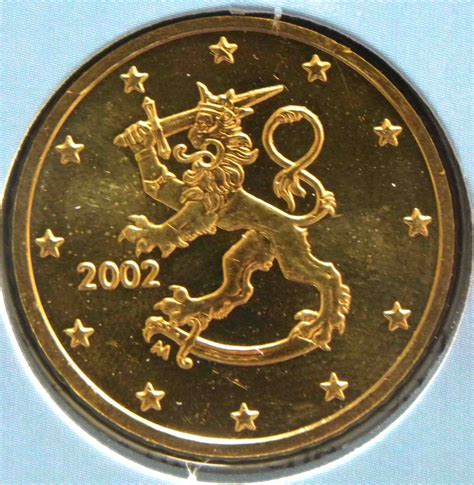 Finland 50 Cent Coin 2002 Euro Coinstv The Online Eurocoins Catalogue