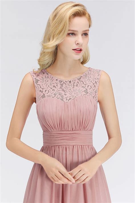 dusty rose lace bridesmaid dresses