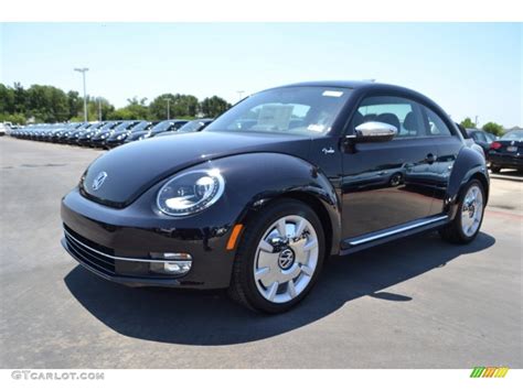 Deep Black Pearl Metallic 2013 Volkswagen Beetle Turbo Fender Edition