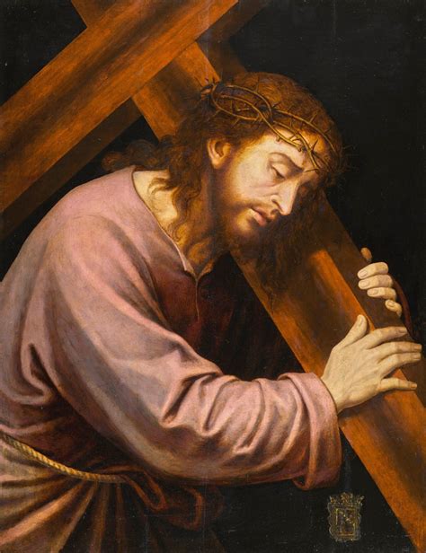 被钉在十字架上的基督博尔赫斯