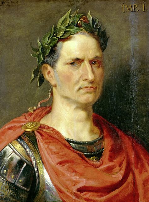 The Emperor Gaius Julius Caesar Painting By Peter Paul Rubens Fine