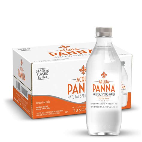 Buy Acqua Panna Natural Spring Water 16 9 Fl Oz Plastic Bottles