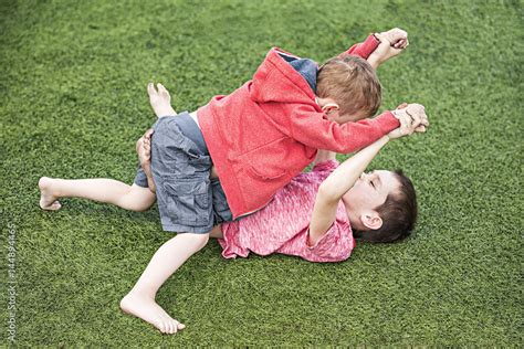 Two Kids Fighting