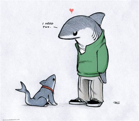 Shark Art Cute Drawings Cute Shark