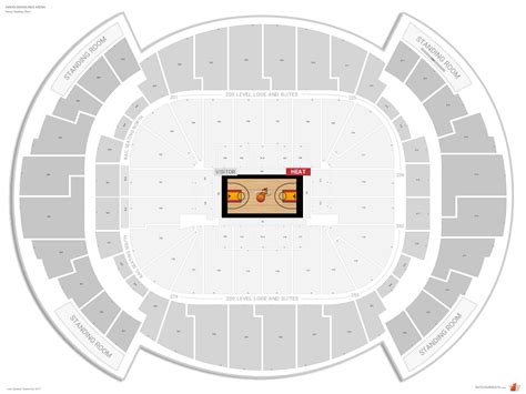 American Airlines Arena Seating Capacity Elcho Table