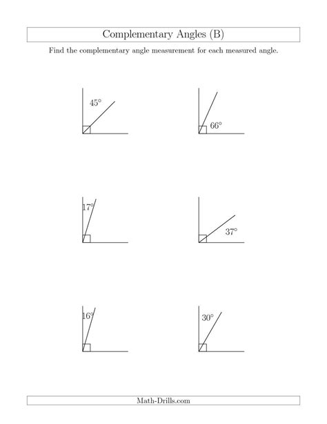 Angle Pair Relationships Practice Worksheet