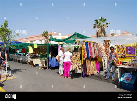 Shopping Street Caleta De Fuste Hi Res Stock Photography And Images Alamy