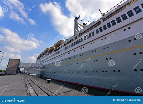 Ss Rotterdam Known As The Grande Dame A Retired Ship Converted Into A