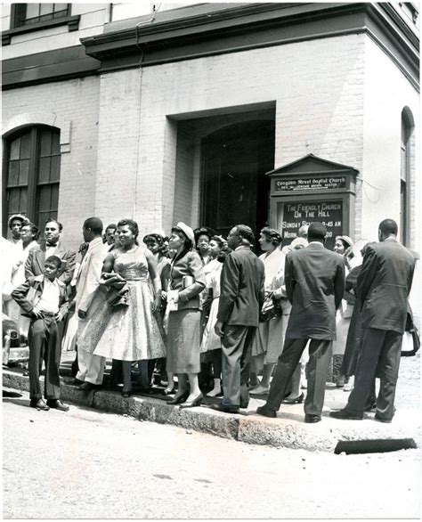 Congregants Of The Congdon Street Baptist Church Providences Oldest