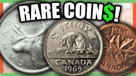 So, check your change and coin roll hunt too!!to check out o. 10 EXTREMELY VALUABLE CANADIAN COINS WORTH MONEY - RARE... | Doovi