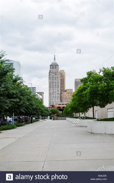 Downtown Buildings In Oklahoma City From The Area Of The Cox