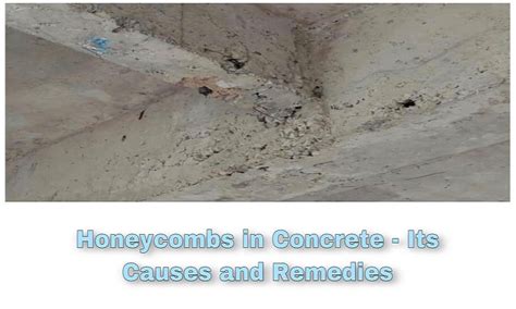 Honeycombs In Concrete Its Causes And Remedies Mastercivilengineer
