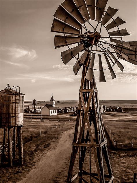 The Old Western Windmill Photograph By Daniel Adams