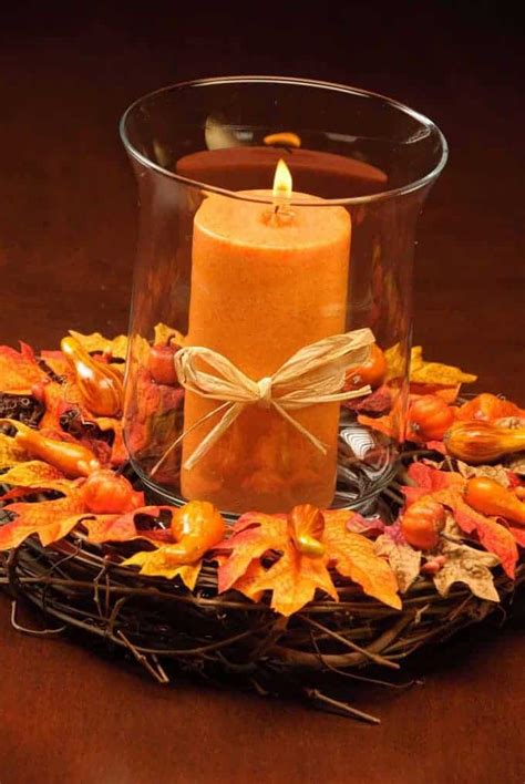 Halloween table decorations dream house rooms decor home decor home goods table decorations halloween table chic dining room eclectic home. DIY Table Decor: Fall | MyGourmetConnection