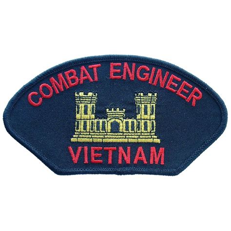 Combat Engineer Vietnam Hat Patch 2 34 X 5 14