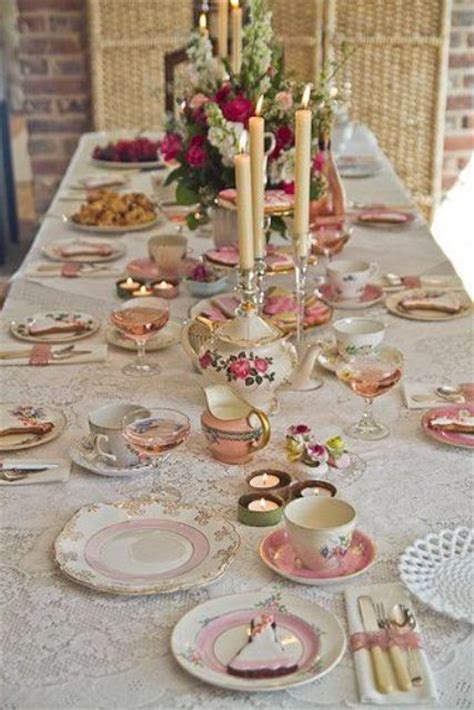 The fashion for all things vintage extends all the way to tea parties. 30 Vintage Tea Party Decor And Treats Ideas - Shelterness