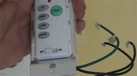 How To Install A Ceiling Fan Remote Extreme Diy