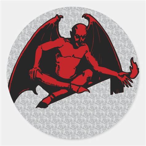 Satan Stickers Zazzle