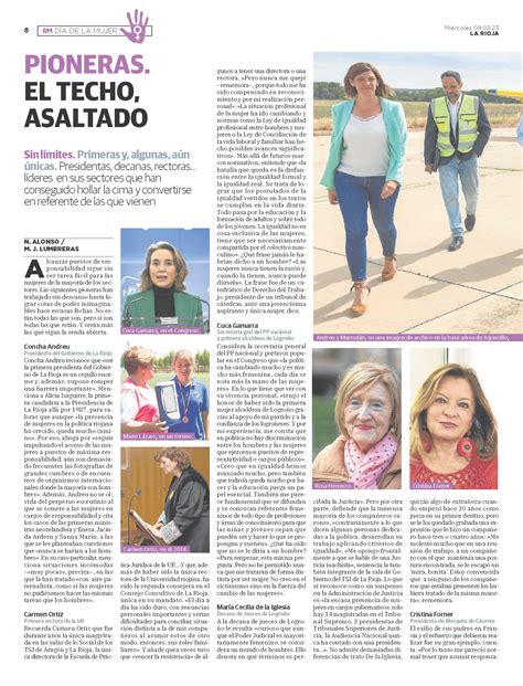 M D A Internacional De La Mujer Larioja