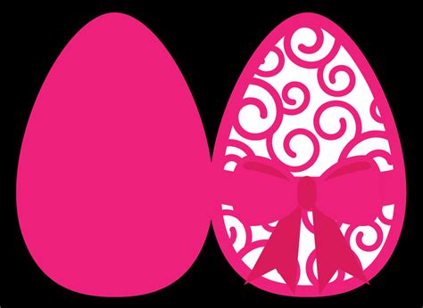Easter Egg Card - Free Cut File