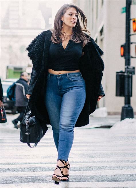 Steal Her Style Ashley Graham Jeans Outfit