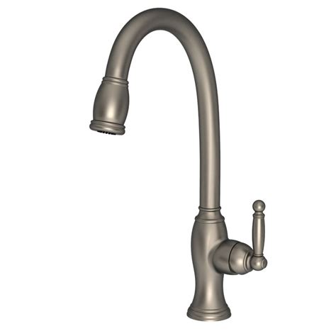 Touchless kitchen faucets with motionsense™ feature touchless activation, allowing you to easily turn water. Faucet.com | 2510-5103/15A in Antique Nickel by Newport Brass