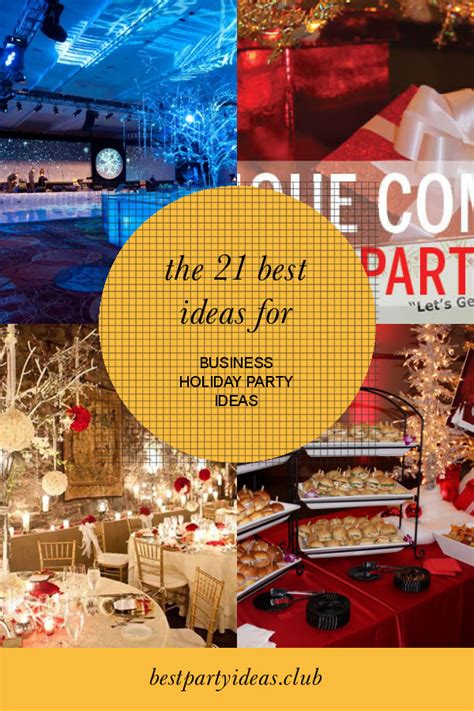 The 21 Best Ideas For Business Holiday Party Ideas Corporate