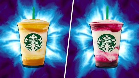 2 New Starbucks Frappuccinos Mango Pineapple And Berry Prickly Pear