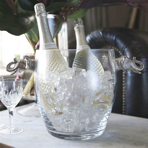 Elephant Glass Wine Cooler By Marquis And Dawe