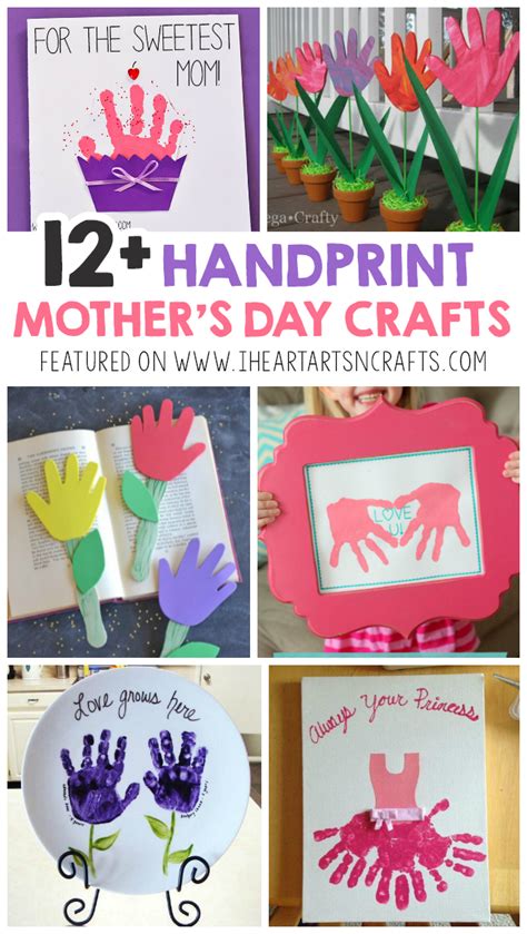 To make it easy for you i've collected together the best mother's day crafts just right for preschoolers to make. 12+ Adorable Handprint Mother's Day Crafts For Kids - I ...