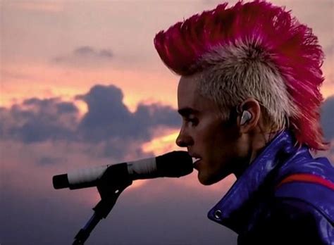 Jared S Pink Mohawk In Germany Jared Leto Pinterest Posts Sexy And Jared Leto