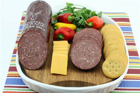Summer sausage recipe 15 pounds coarse ground beef 10 pounds 50/50 (fat/lean) coarse ground pork trimmings 2 cups water 5 teaspoons instacure no. The Best Venison Summer Sausage Recipe Smoked - Home, Family, Style and Art Ideas
