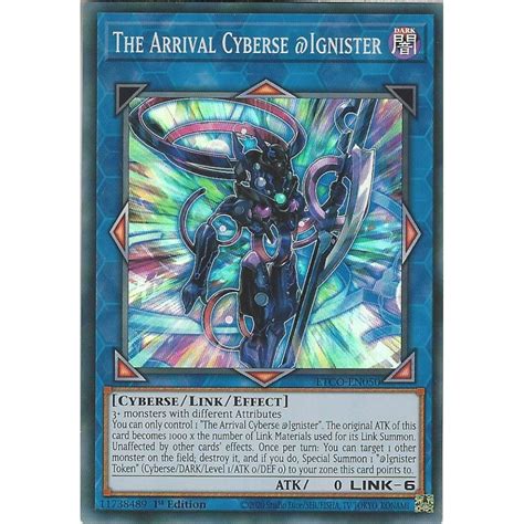 Yu Gi Oh Trading Card Game Etco En050 The Arrival Cyberse Ignister