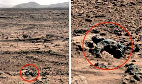 Aliens On Mars Ufo Hunters Shock Discovery Of 4m Tall Alien In Nasa