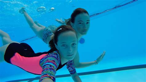 Carla Underwater Swiming Underwater With My Best Friend YouTube