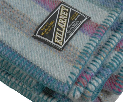 Killarney Bantry Blanket Throw Collection Kerry Woollen Mills Irish