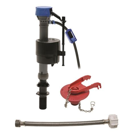Fluidmaster Universal Toilet Fill Valve And 2 In Flapper Kit In The