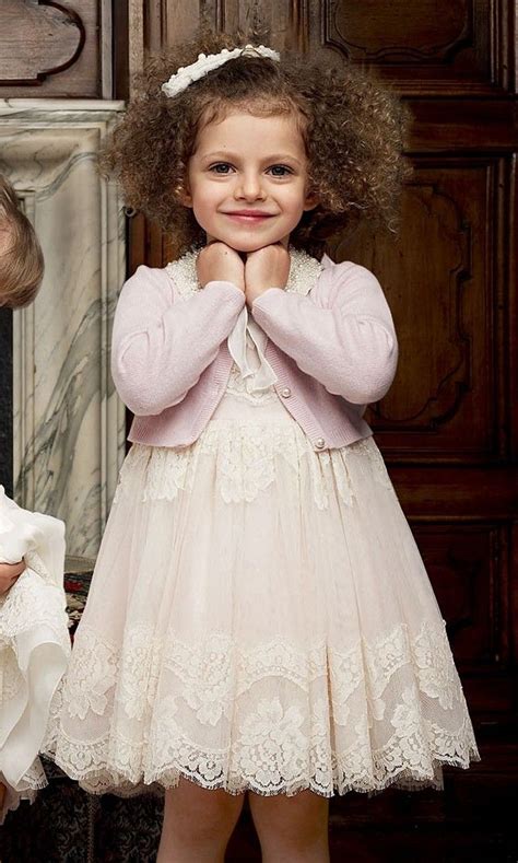 Dolce And Gabbana Stylish Kids Flower Girl Dresses Kids Outfits Girls
