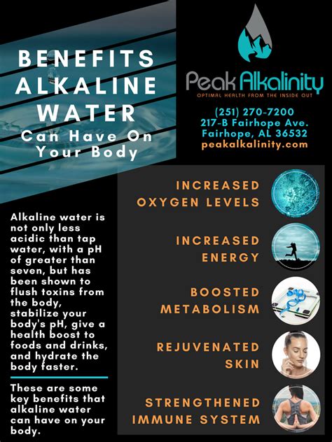 These Are Some Key Benefits That Alkaline Water Can Have On Your Body Alkaline Peakalkalinity