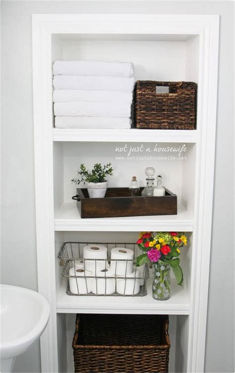 50 bathroom storage ideas mess trimming adorn your private loo bathroom built ins bathroom linen tower white bathroom designs. 25 Best Built-in Bathroom Shelf and Storage Ideas for 2020