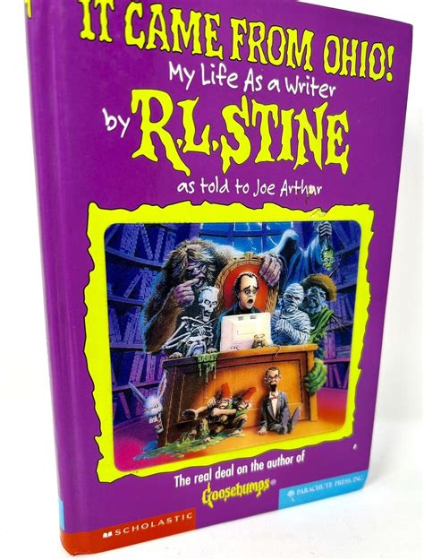 It Came From Ohio My Life As A Writer Rl Stine Goosebumps Lenticular Cover Hc Ebay