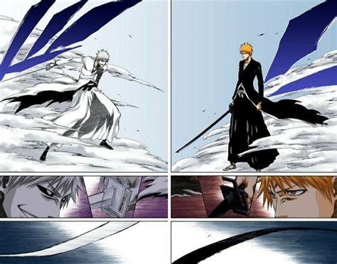 Kurosaki Ichigo Vs White Ichigo Bleach Manga Colored In 2022 Bleach